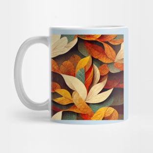 Fallen Autumn Leaves Mug